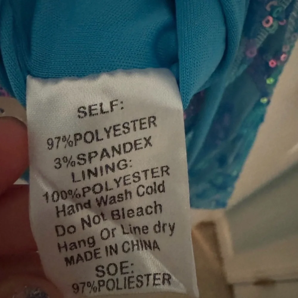 ✨🩵Windsor Sky Blue Sequin Mini Dress 🩵✨ - Picture 8 of 11